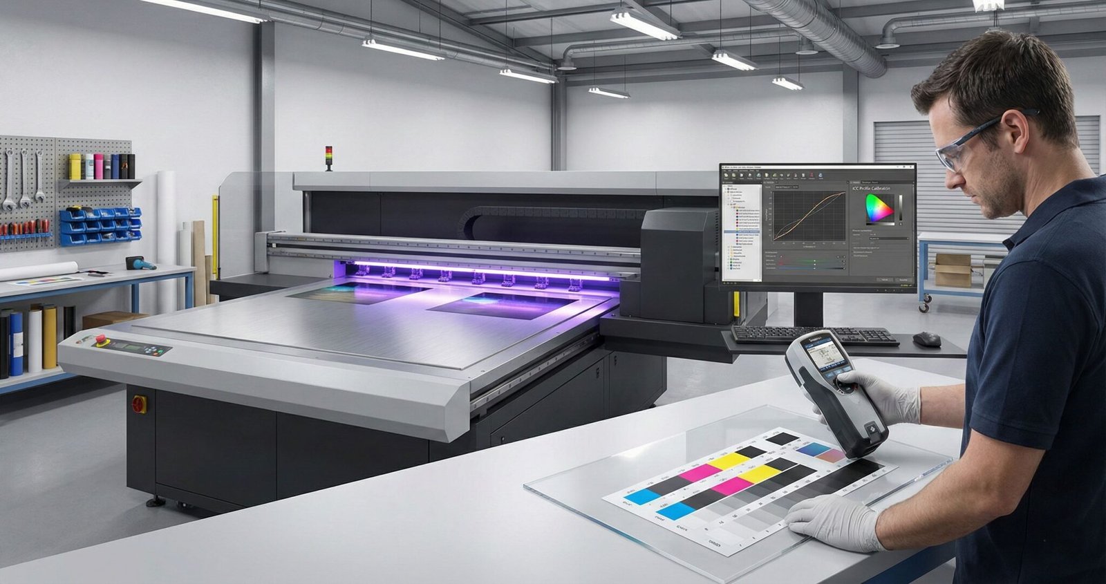 To Color Output Device UV Printer Calibration Guide for Accurate Color & Output