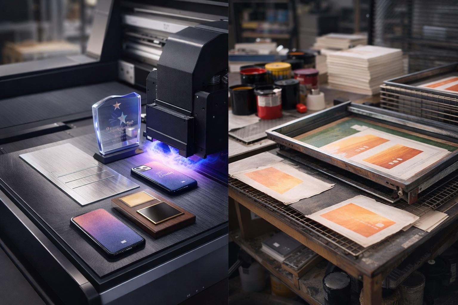 UV Printing vs Traditional Printing Which is Better for Your Business? - UV printer buying guide workflow and MTuTech printer selection guide