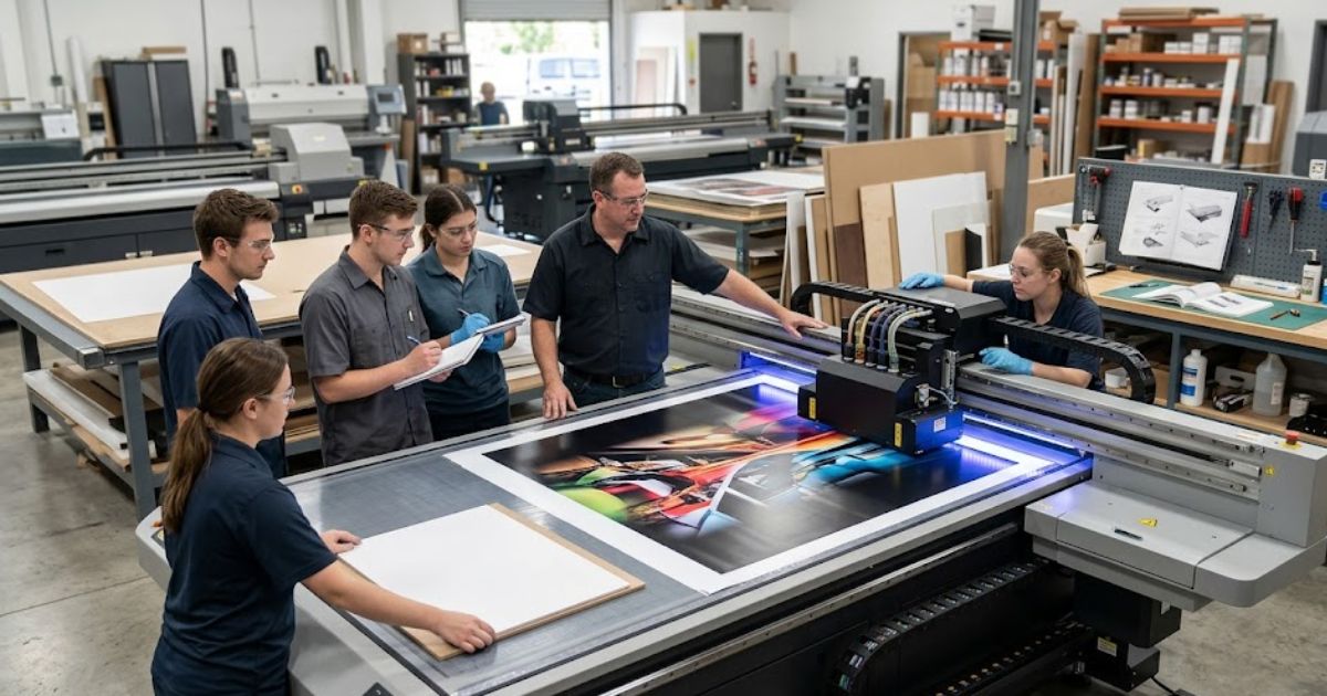 How to Train Staff for UV Printer Operation & Maintenance - UV printer workflow and MTuTech printer selection guide