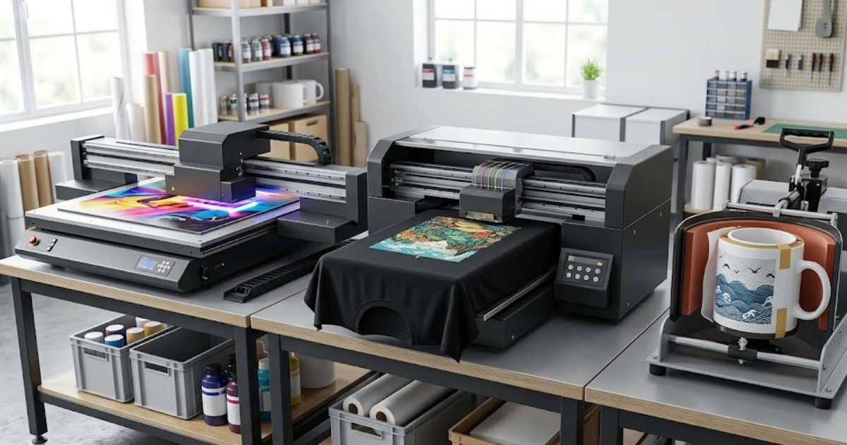 UV Printing vs DTG vs Sublimation: Which Technology Wins? - UV printer buying guide workflow and MTuTech printer selection guide