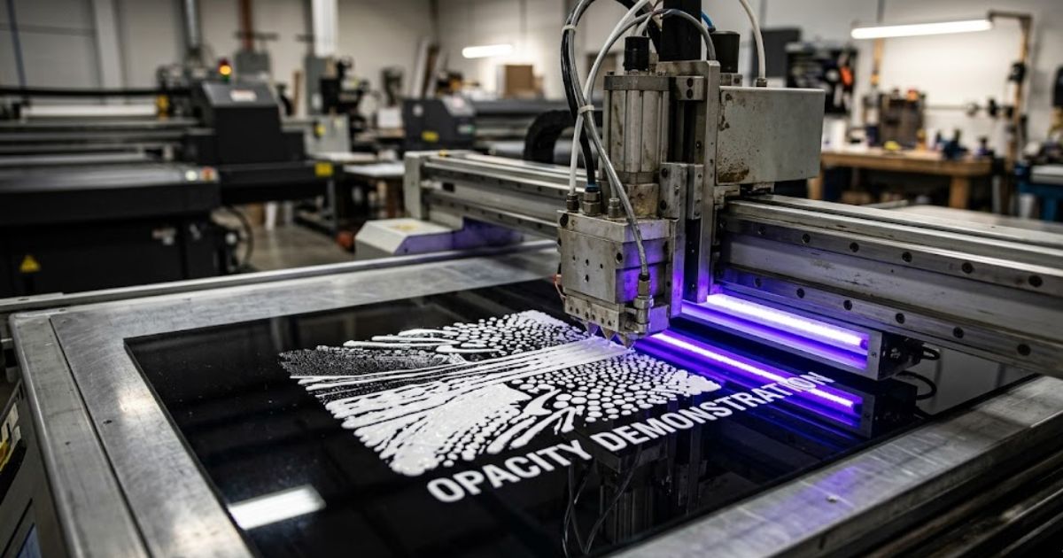 White Ink in UV Printers: When and Why You Need It - UV printer ink workflow and MTuTech printer selection guide