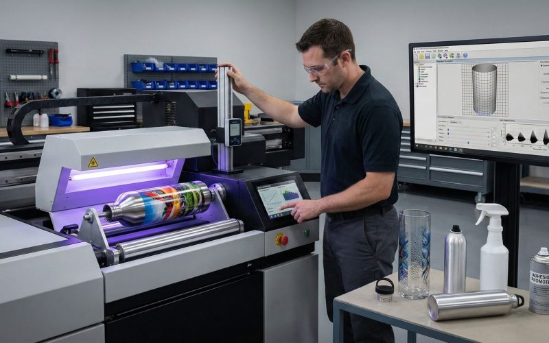 UV Printing on Curved Surfaces Techniques & Calibration UV Printing on Curved Surfaces Techniques & Calibration